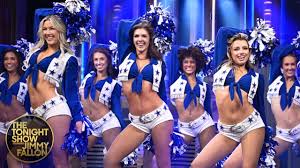 The Dallas Cowboys Cheerleaders Crash The Tonight Show