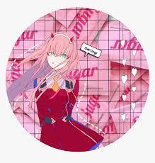 Zero two 1080x1080 pfp credits go to unier2b for. Anime Milyj Vo Frankse Png Download Zero Two Wallpaper Pc Transparent Png Kindpng