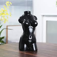 Amazon.de: Yadlan Sexy Nackte Frauen Körperkunst Vase, Body Art Blumenvase  Keramik Skulpturen Desktop Dekoration, Home Büro Regal Bücherregal  Dekor(Color:Schwarz)