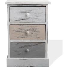 Per avere accesso a tutti i contenuti online di legno lab. Rebecca Mobili Comodini 3 Cassetti Legno Bianco Beige Shabby Vintage 54x37x27