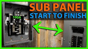 200 amp 3 phase sub panel installation for a industrial building in bethlehem pa. How To Install A Sub Panel Start To Finish Youtube