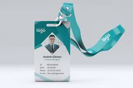 Once your identification card has been issued, you will receive a temporary identification card. Official Id Card Design Creative Illustrator Templates Creative Market