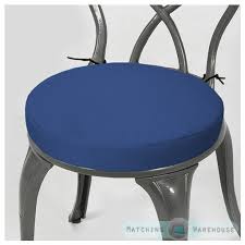 Dining chair cushions add a cozy touch to outdoor furniture, too. Round Garden Chair Cushion Pad Only Water Resistant Outdoor Bistro Patio Stool Ebay