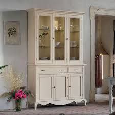 Cm 50 x 37 x 141 h. Credenza Con Vetrina 3 Ante Shabby Chic