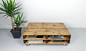 The top surface is good for giving a home to your current read or displaying your tray of. Beds Headboards Coffee Table Wheels Industrial Wood Fiber Pallet Coffee Table Wheels Glass Coffee Table Wheels Storage Side Table Pallet Home Living