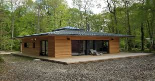 Maison bois de 20m2, maison bois de 30m², maison bois de 40m², maison bois de 50m², studio de jardin avec mezzanine, logement sénior. Maison Ossature Bois Toit Zinc Les Maisons En Bois