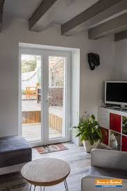 Porte Fenetre Bicouleur Decoration Maison Fenetre Interieure Inspiration Salle A Manger
