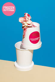 Frozen Dutch Creme Glacee Branding Vanille