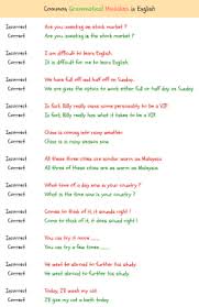 Grammatical Errors 150 Common Grammatical Errors In English Eslbuzz Learning English Learn English Learn English For Free Grammatical Error