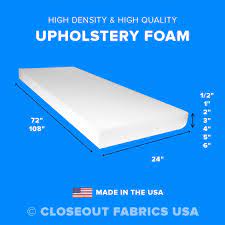 High Density Upholstery Foam Seat Cushion Replacement Sheets Ebay Upholstery Foam Upholstery Cushions Cushions On Sofa