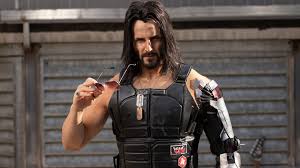 He's playing johnny silverhand, rockstar turned vigilante, in cd projekt red's cyberpunk 2077. Keanu Reeves Cyberpunk 2077 Cosplay Macbook Pro Wallpaper Download Allmacwallpaper