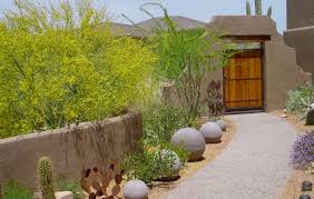 Phoenix Landscape Design For Privacy Seclusion Desert Landscaping Desert Backyard Landscape Design