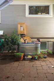 Building a stock tank hot tub is a great diy project. Should You Diy A Galvanized Steel Hot Tub In Your Backyard Portland Monthly