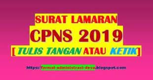 responsivevoice_button voice=indonesian male buttontext=malas baca, tekan ini info penerimaan cpns pemkab rokan hilir tahun 2019. Contoh Surat Lamaran Cpns 2019 Tulis Tangan Atau Ketik Format Doc Pdf Format Administrasi Desa