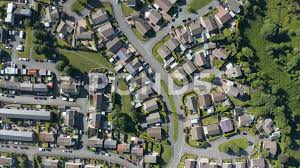 Simple Birds Eye View Of A House Birds Eye Aerial View Of Small Streets And Houses Stock Footage Ad Aerial View Birds Eye Aerial View Birds Eye Aerial