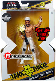 Easily one of the most unique toys i've ever held. Andrade Nxt Elite Ringside Exclusive Wwe Toy Wrestling Action Figure By Mattel
