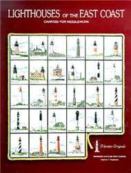 Kit contains chart, aida cloth, dmc floss (colors are separated and marked), needle and instructions. Lighthouses Of The East Coast By Tidewater Originals