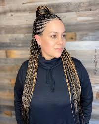 How to part for triangle box braids| how to tuck hair. 30 Trendy Box Braids Styles Stylists Recommend For 2021 Hair Adviser