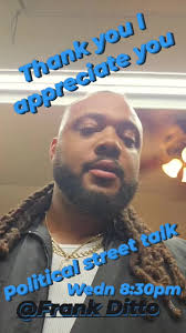 (Political street talk) is a Facebook live show