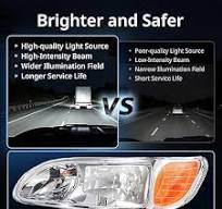 Amazon.com: High Soar Headlights Assembly for Peterbilt 386 ...