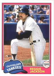1981 topps baseball card backs focus primarily on career statistics. 2018 Topps Archives 270 Reggie Jackson New York Yankees Baseball Card Walmart Com Walmart Com