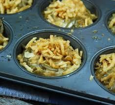Green Bean Casserole Cups The Perfect Individual Side Dish For The Holidays Ad Thisismytw Green Bean Casserole Cups Greenbean Casserole Recipe Green Beans