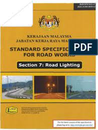 R23.3 references and standards subgrade construction shall be compatible with the provisions of all standard specifications for. Jkr Spj S7 2011 Specification Technical Standard Cable