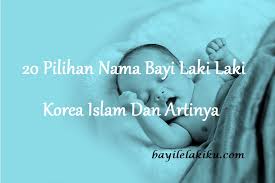 Dari berbagai nama bayi, tentu saja nama bayi perempuan islam huruf r bisa anda pilih untuk si arti dari nama raaniyah yaitu yang terpukau. 20 Pilihan Nama Bayi Laki Laki Korea Islam Dan Artinya Bayilelakiku Com Nama Bayi Laki Laki Dan Artinya Islami Kristen Modern