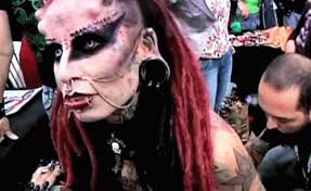 Maria Jose Cristerna, a mother of four, a tattoo artist and a former  lawyer, decided to physically transform herself after...