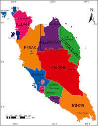 Pahang, the peninsula's largest state, counts most of the peninsula's mountainous interior, including taman negara, the most significant national forest on just over 20 percent of malaysia's population lives in two states on the island of borneo: Location Of The Kelantan State In Peninsular Malaysia Download Scientific Diagram