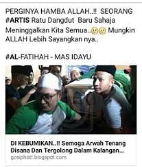 Mamiek prakoso menginformasikan bahwa basuki meninggal dunia karena serangan jantung setelah bermain sepak bola. Saya Masih Hidup Belum Meninggal Dunia Mas Idayu Wanikiter