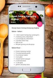 Ayam goreng lover's, pada kesempatan kali ini saya akan membagikan 10 resep ayam goreng bumbu a la. 1001 Resepi Ayam Melayu For Android Apk Download