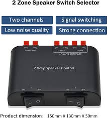 We did not find results for: Black A Adwits 2 Channel Speaker Switcher Selector Box With Terminal Claps 150w Rms Per Channel Distribution Electronics Swl13562 Nl