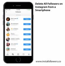 Then your instagram account will be removed from your iphone. Unfollow Everyone On Instagram Easily Instafollowers