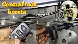 Harga alarm kereta dan central lock. Cara Ganti Modify Central Lock Kereta Automotif Youtube