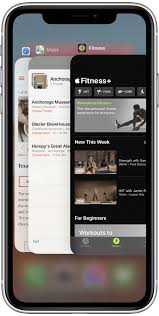 Bring up your list of all apps by swiping up from the bottom of the screen and pausing for a second. How To Close Apps On An Iphone Without A Home Button Iphone X Later