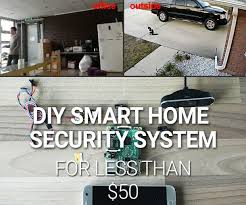 It's a great start if you just don't have the budget yet for a home security. Diy Smart Home Security System For 50 8 Steps With Pictures Instructables