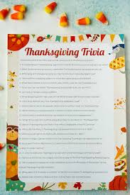 Anyaivanova / getty images these free, printable thanksgiving decorations are a great way to dec. Free Printable Thanksgiving Trivia Questions Play Party Plan30