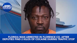 Florida man arrested in Florence Co. after deputies find 2 kilos of cocaine  during traffic stop