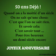 L'envoi des cartes par email est pour l'instant désactivé sur la nouvelle version du site. Message Joyeux Anniversaire 50 Ans Cartes Textes Sms Poeme Citations