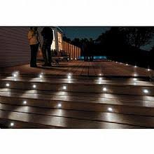 Solar Powered Deck Lighting Kit 5pk Solar Power Lights
