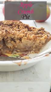 This Dutch Apple Pie Or Apple Crumb Pie Is An Easier Version Of Traditional 2 Crust Apple Pie Us Apple Crumb Pie Apple Crumb Chocolate Peanut Butter Desserts