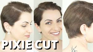 My short hair tutorials are filled with useful and easy to follow tips on how to style your short hair at any length. Haircut Tutorial How To Cut Your Pixie At Home Haircutting Trimming Short Hair For Men And Women Youtube