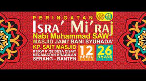 Contoh mc/pembawa acara perayaan isra' mi'raj senin,03 juni 2013 salam jenggirat tangi… selamat datang di padepokan mas say laros… بسـم الله الرحمن الرحيم الحمدللّه الّذى اسرى بعبده ليلامن المسجدالحرام الى المسجد الاقصى الّذى باركناحوله لنريه من اياتناانّه هوالسّميع. Isra Mi Raj Pembawa Acara Hd Youtube