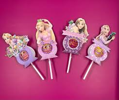 Lecca lecca personalizzato 12 pz, tema Rapunzel - Etsy Italia