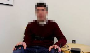 The supposed time traveller took a lie detector test (image: Time Travel Proof Alien Life Confirmed Says Time Traveller From Future On Apextv Weird News Express Co Uk