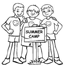 Summer Camp Bestfriends On Summer Camp Coloring Page Summer Coloring Pages Camping Coloring Pages Coloring Pages For Boys