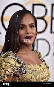 Kerry Washington attends the 74th Annual Golden Globe Awards at the Beverly  Hilton in Beverly Hills, Los Angeles, CA, USA,