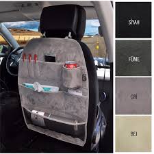 Koltuk Arkasi Organizer Gri Koltuk Arkasi Organizer Aksesuarlar Arabam Olunca