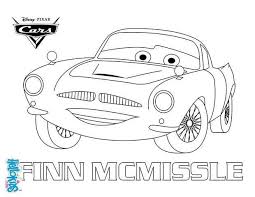 Color Finn Mcmissile A Coloring Page Of The Famous Disney Movie Cars Disney Coloring Pages Coloring Pages Coloring Books